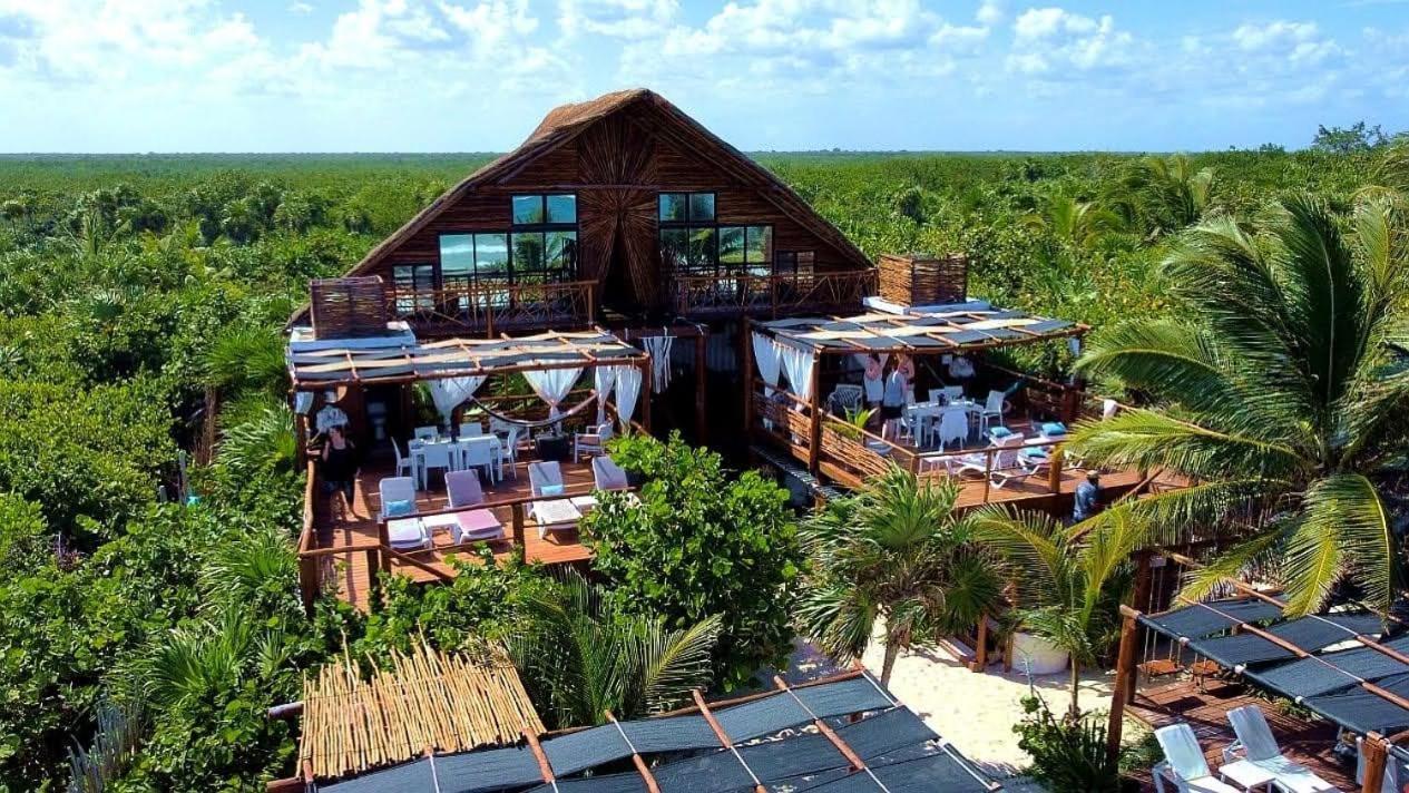 Hotel Casa Hayhu à Mahahual Extérieur photo