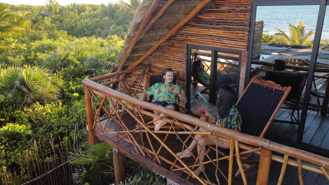 Hotel Casa Hayhu à Mahahual Extérieur photo